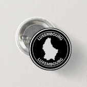 Luxemburg Ronde Button 3,2 Cm (Voorkant /achterkant)