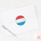 Luxemburg Ronde Sticker (Envelop)