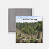 Luxemburg ruïnes magneet (Voorkant / Achterkant)
