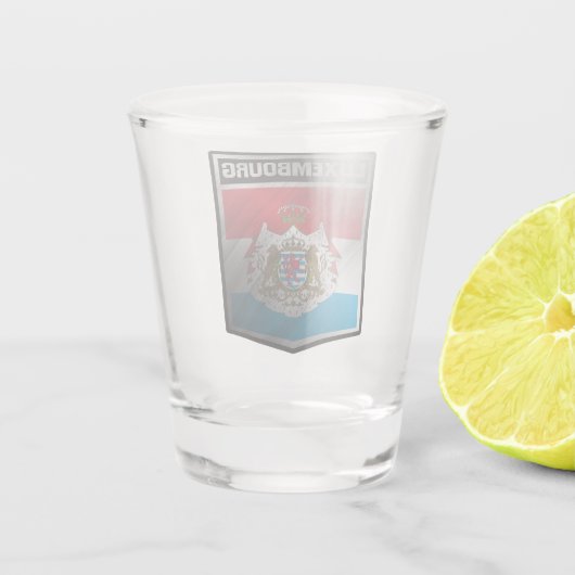 Luxemburg Shot Glas (Achterkant)