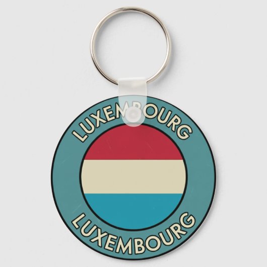 Luxemburg Sleutelhanger (Voorkant)