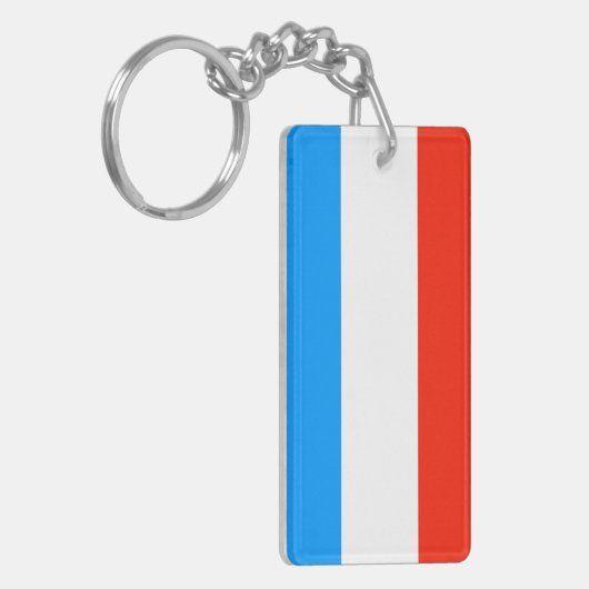 Luxemburg Sleutelhanger (Voorkant Links)