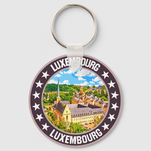 Luxemburg Sleutelhanger (Voorkant)