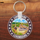 Luxemburg Sleutelhanger (Achterkant)