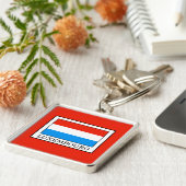 Luxemburg Sleutelhanger (Zijkant)