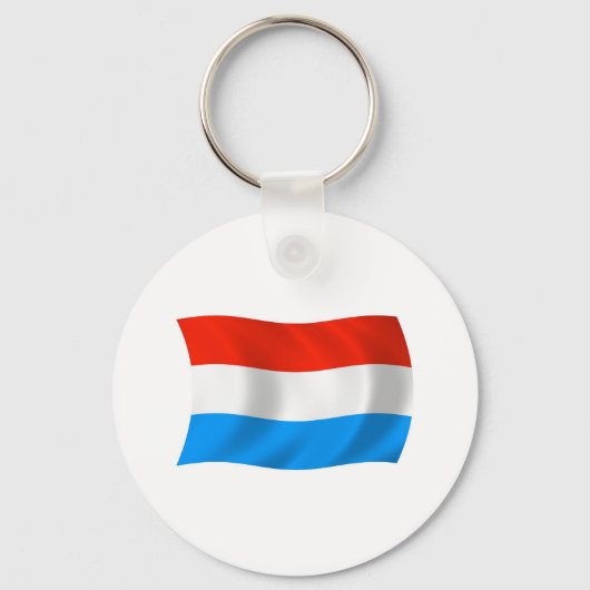 Luxemburg Sleutelhanger Vlag (Voorkant)