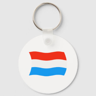Luxemburg Sleutelhanger Vlag