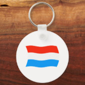 Luxemburg Sleutelhanger Vlag (Voorkant)