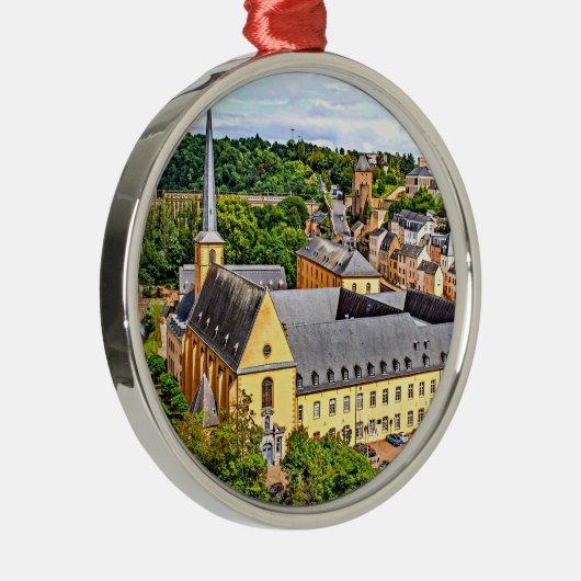 Luxemburg stad metalen ornament (Rechts)