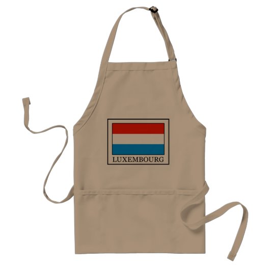 Luxemburg Standaard Schort (Voorkant)