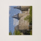 Luxemburg, Sûre riviervallei. Bourscheid, Legpuzzel (Verticaal)