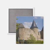 Luxemburg, Sûre riviervallei. Bourscheid, Magneet (Voorkant / Achterkant)