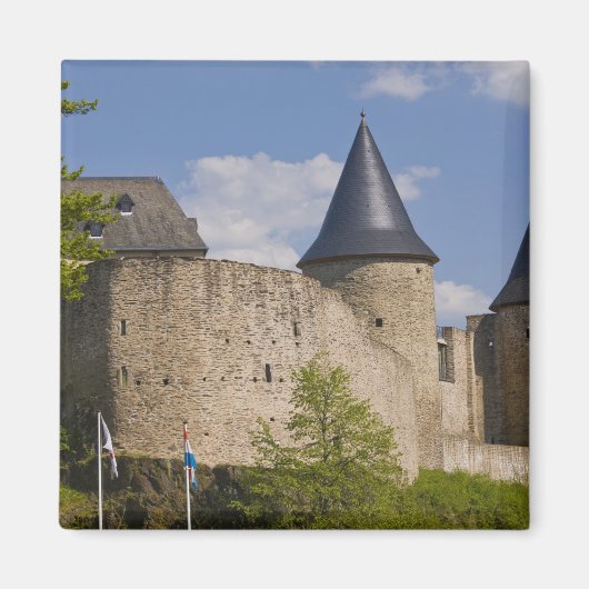 Luxemburg, Sûre riviervallei. Bourscheid, Magneet (Voorkant)