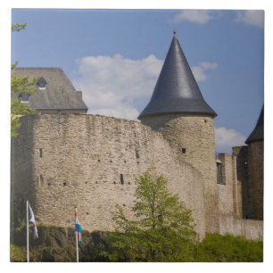 Luxemburg, Sûre riviervallei. Bourscheid, Tegeltje