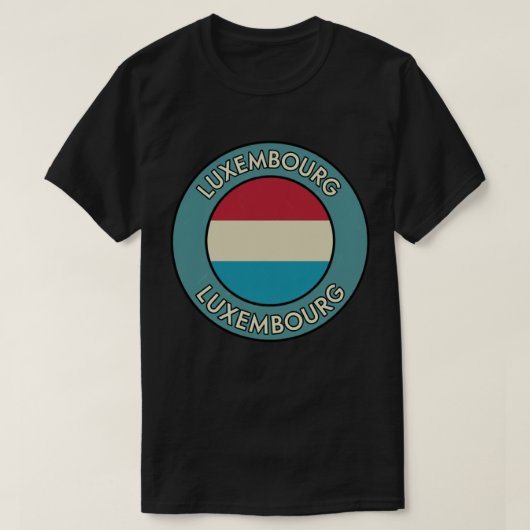 Luxemburg T-shirt (Design voorkant)