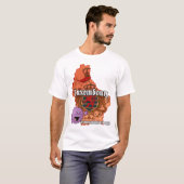 Luxemburg T-Shirt (Licht) (Voorkant volledig)
