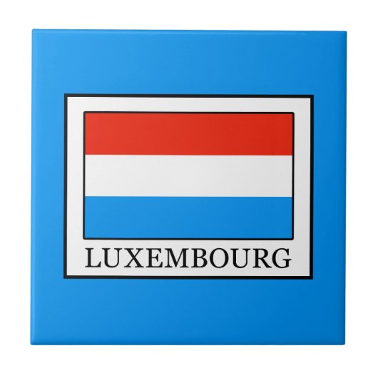 Luxemburg Tegeltje (Voorkant)