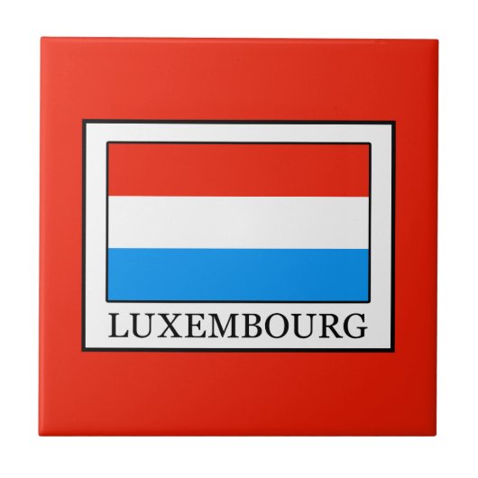 Luxemburg Tegeltje (Voorkant)