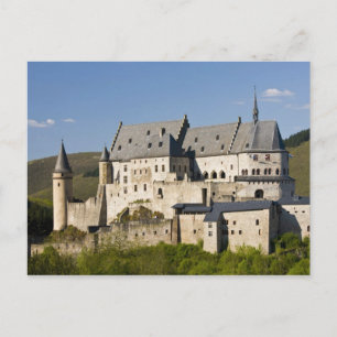 Luxemburg, Vianden. Kasteel Vianden (b. 15e Briefkaart