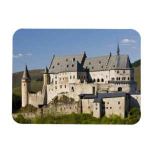 Luxemburg, Vianden. Vianden Chateau 15 Magneet