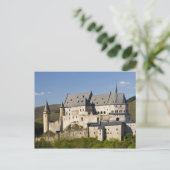 Luxemburg, Vianden. Vianden Chateau (b. 15th Briefkaart (Staand voorkant)