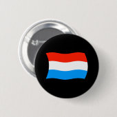 Luxemburg Vlag Knop Ronde Button 5,7 Cm (Voorkant /achterkant)