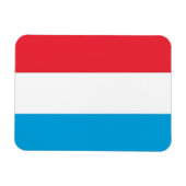 Luxemburg - vlag - magneet (Horizontaal)