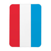 Luxemburg - vlag - magneet (Verticaal)