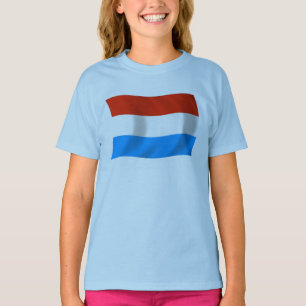Luxemburg Vlag T-shirt