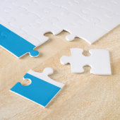 Luxemburgs embleem legpuzzel (Zijkant)