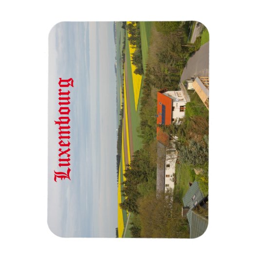Luxemburgs platteland magneet (Verticaal)