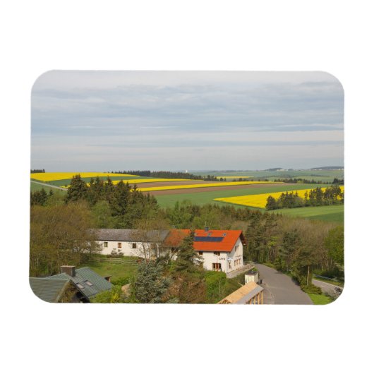 Luxemburgs platteland magneet (Horizontaal)