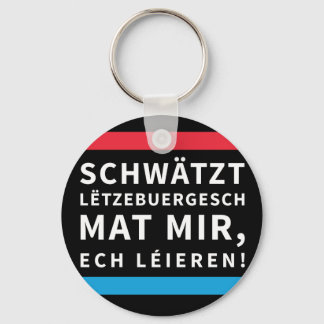 Luxemburgs Sleutelhanger: zwart Sleutelhanger