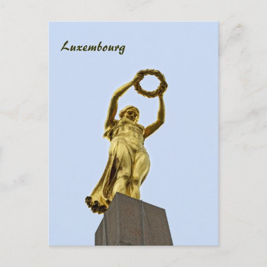 Luxemburgse ansichtkaart briefkaart (Voorkant)