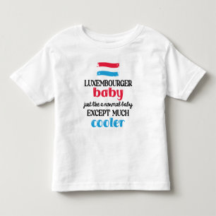 Luxemburgse Baby, veel koeler Schattige Kinder Shirts