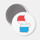 Luxemburgse magneet (Voorkant / Achterkant)