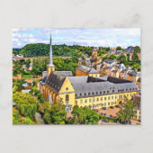 Luxemburgse stad briefkaart (Voorkant)
