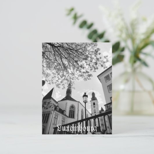 Luxemburgse stad briefkaart (Staand voorkant)