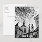 Luxemburgse stad briefkaart (Voorkant / Achterkant)