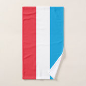 Luxemburgse vlag bad handdoek (Handdoek)