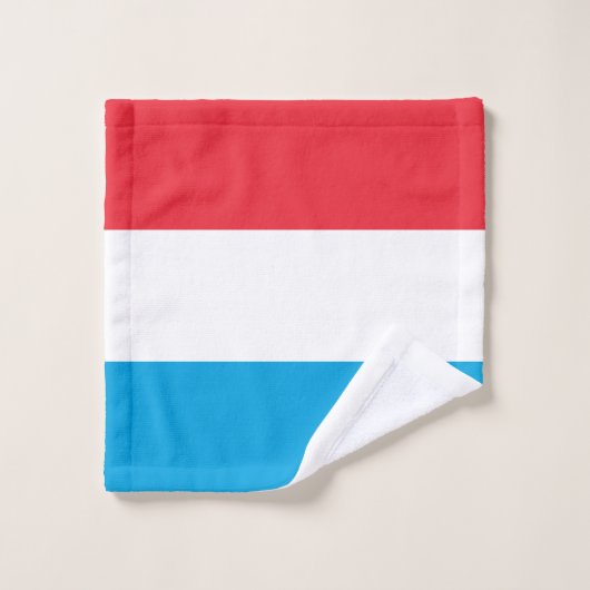 Luxemburgse vlag bad handdoek (Wasdoekje)