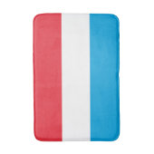 Luxemburgse vlag badmat (Voorkant Verticaal)