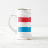 Luxemburgse vlag bierpul (Links)