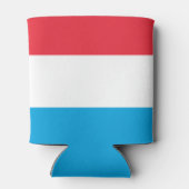 Luxemburgse vlag blikjeskoeler (Achterkant)