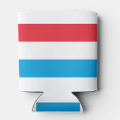 Luxemburgse vlag blikjeskoeler (Achterkant)