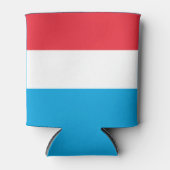 Luxemburgse vlag blikjeskoeler (Voorkant)