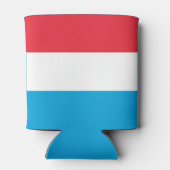 Luxemburgse vlag blikjeskoeler (Achterkant)