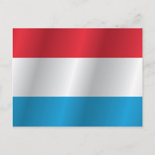 Luxemburgse vlag briefkaart