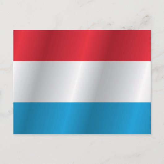 Luxemburgse vlag briefkaart (Voorkant)