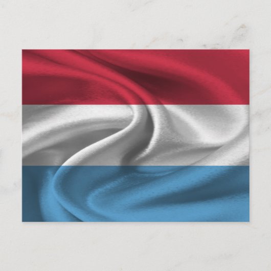 Luxemburgse vlag briefkaart (Voorkant)